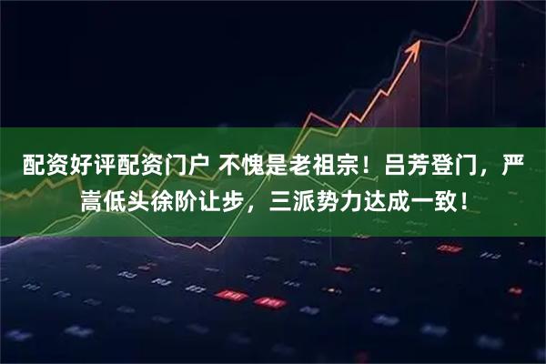 配资好评配资门户 不愧是老祖宗！吕芳登门，严嵩低头徐阶让步，三派势力达成一致！